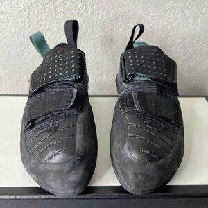 Black Diamond Zone LV Seagrass Climbing Shoes Hook & Loop Women's 8 Men's 7